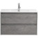 Тумба под раковину BelBagno Kraft 80 KRAFT 39-800/390-2C-SO-CG подвесная Cemento Grigio