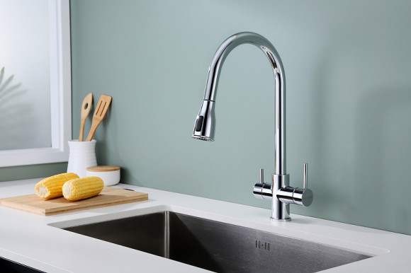 Смеситель для кухни Paulmark Lange La214212-CR Хром