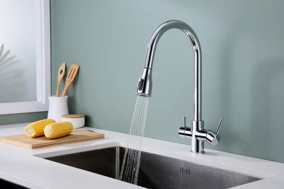 Смеситель для кухни Paulmark Lange La214212-CR Хром