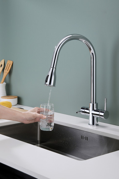 Смеситель для кухни Paulmark Lange La214212-CR Хром