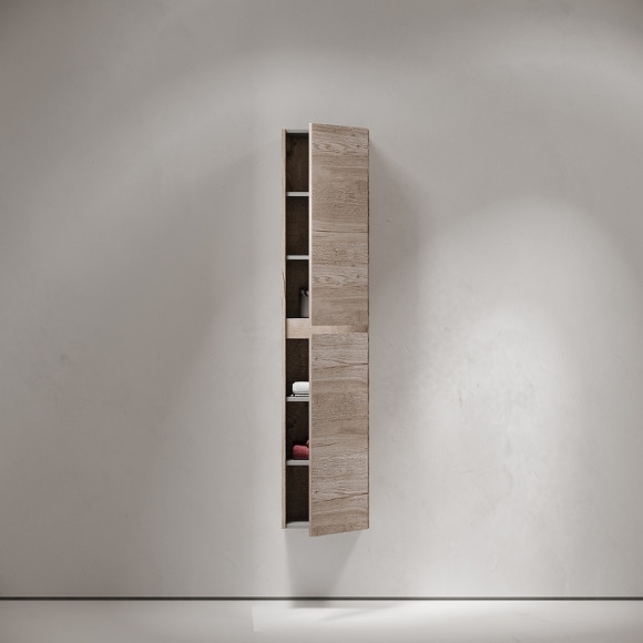 Шкаф пенал Sancos Libra 35 PLB35EG подвесной Дуб галифакс натуральный