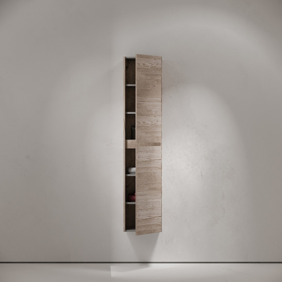 Шкаф пенал Sancos Libra 35 PLB35EG подвесной Дуб галифакс натуральный