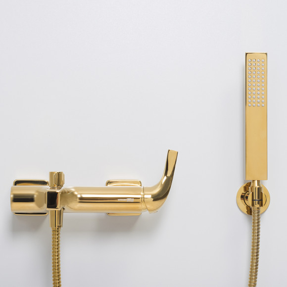 Смеситель для ванны WasserKRAFT Sauer 7101 Золото