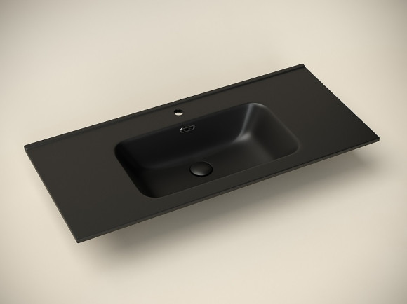 Раковина Ceramicanova Element 100 CN7003MB Черная матовая Раковина Ceramicanova Element 100 CN7003MB Черная матовая