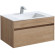 Тумба под раковину Vincea Chiara 80 VMC-2C800NO подвесная N.Oak