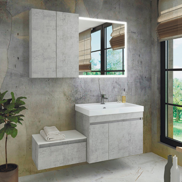 Зеркало Comforty Гиацинт 80 00-00005265 с подсветкой с бесконтактным выключателем Зеркало Comforty Гиацинт 80 00-00005265 с подсветкой с бесконтактным выключателем