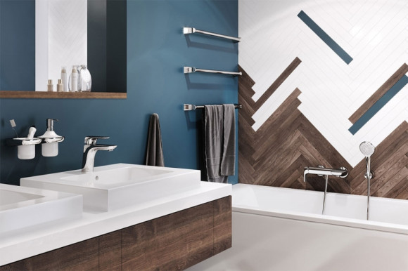 Смеситель для ванны Kludi Ameo 416710575 Хром Смеситель для ванны Kludi Ameo 416710575 Хром