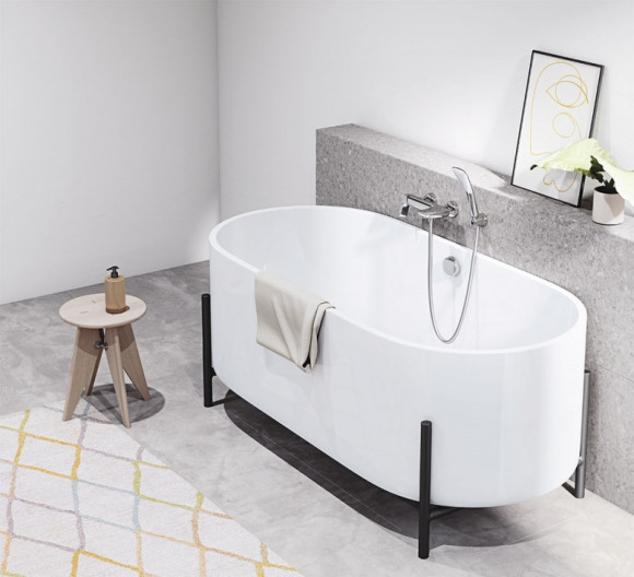 Смеситель для ванны Kludi Ameo 416710575 Хром Смеситель для ванны Kludi Ameo 416710575 Хром