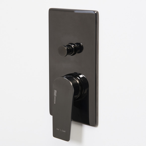 Смеситель для душа WasserKRAFT Glan 6661 Черный глянцевый