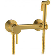 Гигиенический душ со смесителем CeramaLux DRS/007 Золото матовое