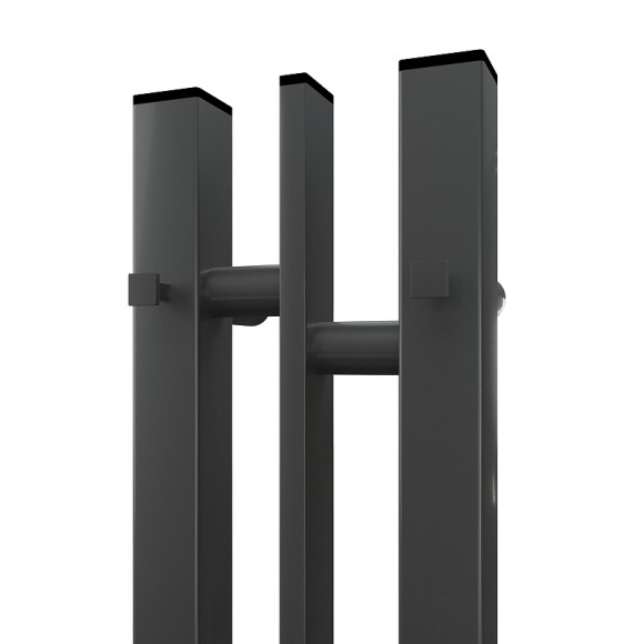 Электрический полотенцесушитель Point Фрея PN20718GB П2 100x800 диммер слева Графит блеск Электрический полотенцесушитель Point Фрея PN20718GB П2 100x800 диммер слева Графит блеск