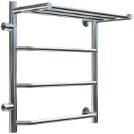 Водяной полотенцесушитель Тругор Браво 1 П ПМ L 60x50 с полкой Хром