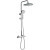 Душевая система Gappo G03-8 G2403-48 с термостатом Белая Хром