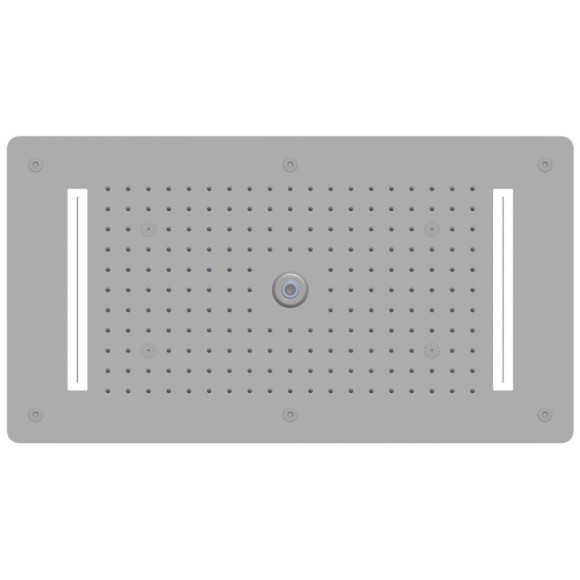 Верхний душ RGW Shower Panels SP-72 21140272-01 Хром