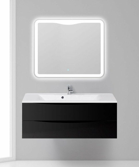 Тумба под раковину BelBagno Marino-Cer 80 MARINO-CER-800-2C-SO-NL-P подвесная Nero Lucido Тумба под раковину BelBagno Marino-Cer 80 MARINO-CER-800-2C-SO-NL-P подвесная Nero Lucido