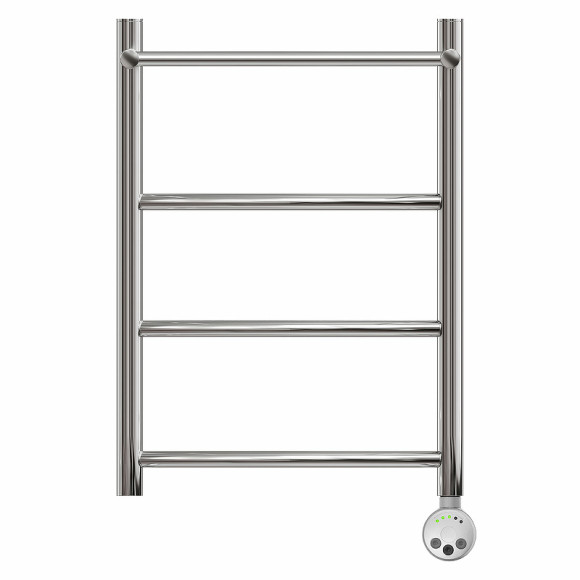 Электрический полотенцесушитель Point Афина PN04156PE П3 500x600 с полкой левый/правый Хром Электрический полотенцесушитель Point Афина PN04156PE П3 500x600 с полкой левый/правый Хром