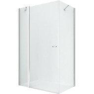 Душевой уголок New Trendy New Soleo Chrome 90x70 K-0649 профиль Хром стекло прозрачное