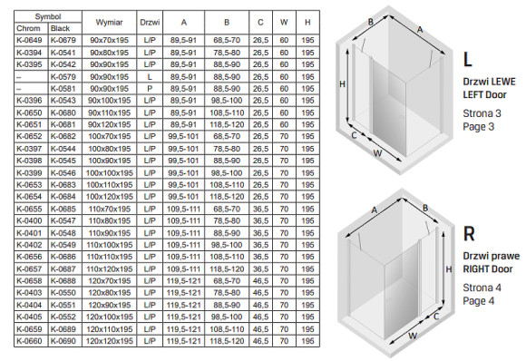 Душевой уголок New Trendy New Soleo Chrome 90x70 K-0649 профиль Хром стекло прозрачное Душевой уголок New Trendy New Soleo Chrome 90x70 K-0649 профиль Хром стекло прозрачное