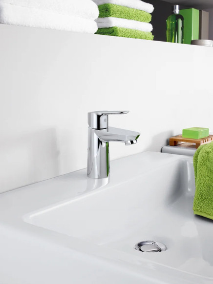 Смеситель для раковины Grohe BauEdge 23329000 Хром Смеситель для раковины Grohe BauEdge 23329000 Хром