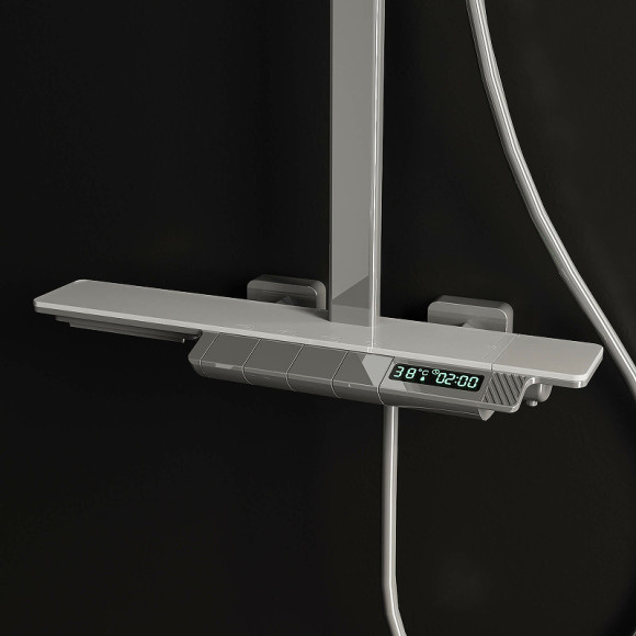 Душевая система RGW Shower Panels SP-34 51140134-01 с термостатом Хром Душевая система RGW Shower Panels SP-34 51140134-01 с термостатом Хром