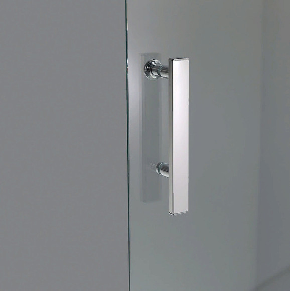 Душевой уголок Koller Pool Aqua Line 90X90 S90RC профиль Хром стекло прозрачное