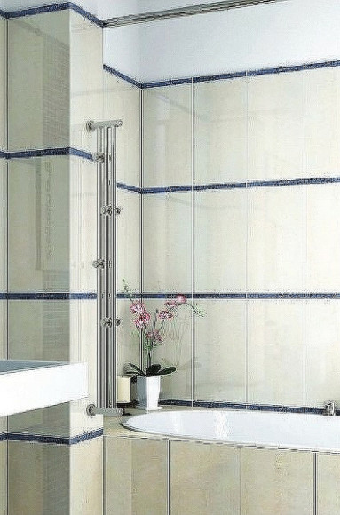 Водяной полотенцесушитель Сунержа Хорда 1800x195 30-0124-1800 Белый матовый