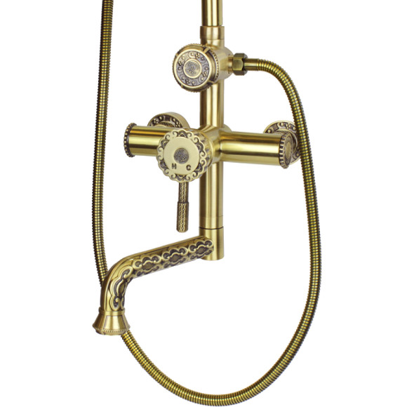 Душевая система Bronze de Luxe Windsor 10120PF/1 Бронза