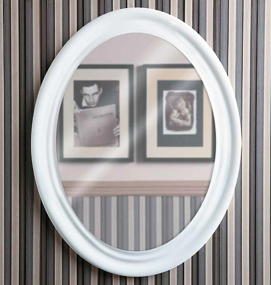 Зеркало Simas Lante 62 LAS1 bi Белое