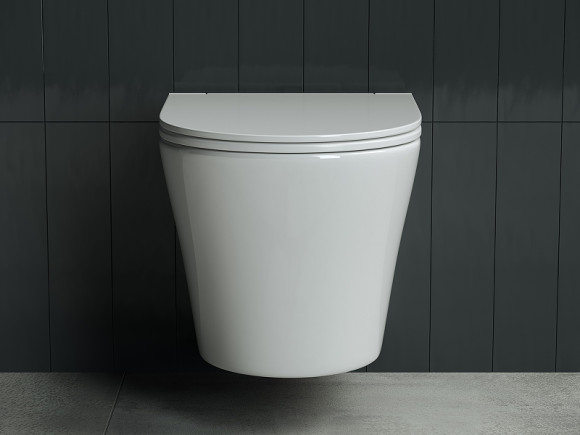 Унитаз Ceramicanova Forma CN3011 подвесной с сиденьем Микролифт Унитаз Ceramicanova Forma CN3011 подвесной с сиденьем Микролифт