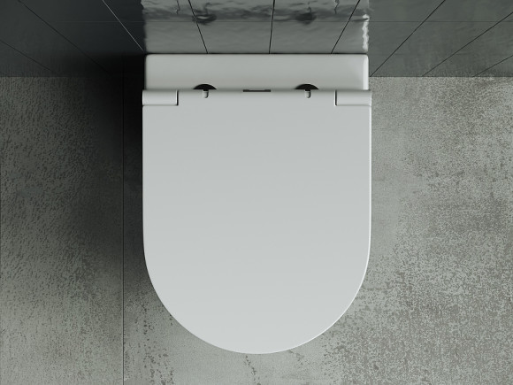 Унитаз Ceramicanova Forma CN3011 подвесной с сиденьем Микролифт Унитаз Ceramicanova Forma CN3011 подвесной с сиденьем Микролифт