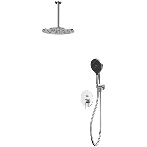 Душевая система Whitecross Y brushed nickel YSET12TOPNIB Брашированный никель