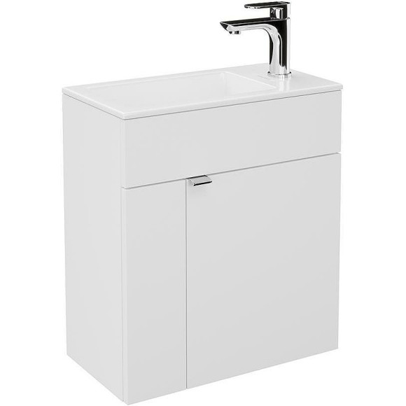 Тумба под раковину Kerama Marazzi Lato 50 LA.50\WHT подвесная Белая глянцевая Тумба под раковину Kerama Marazzi Lato 50 LA.50\WHT подвесная Белая глянцевая