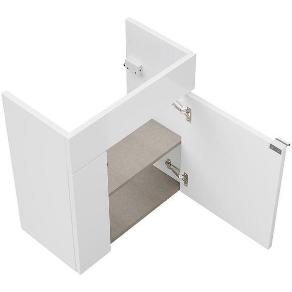 Тумба под раковину Kerama Marazzi Lato 50 LA.50\WHT подвесная Белая глянцевая Тумба под раковину Kerama Marazzi Lato 50 LA.50\WHT подвесная Белая глянцевая