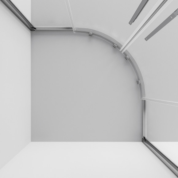 Душевой уголок Niagara Nova 90х90 NG-6626-34 профиль Хром стекло прозрачное Душевой уголок Niagara Nova 90х90 NG-6626-34 профиль Хром стекло прозрачное