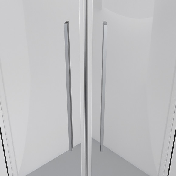 Душевой уголок Niagara Nova 90х90 NG-6626-34 профиль Хром стекло прозрачное Душевой уголок Niagara Nova 90х90 NG-6626-34 профиль Хром стекло прозрачное