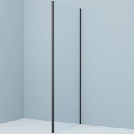 Душевая стенка Iddis Slide 100 SLI6BS1i23 профиль Черный матовый стекло прозрачное