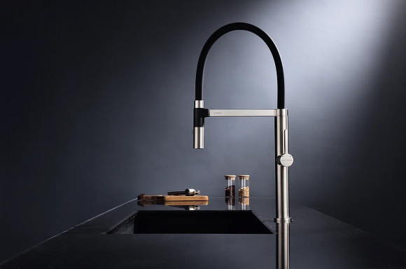 Смеситель для кухни Paulmark Leader Le214101-NI Никель