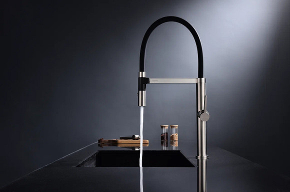 Смеситель для кухни Paulmark Leader Le214101-NI Никель