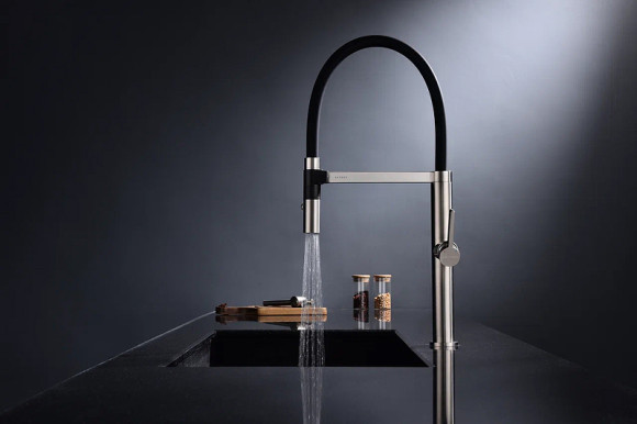 Смеситель для кухни Paulmark Leader Le214101-NI Никель