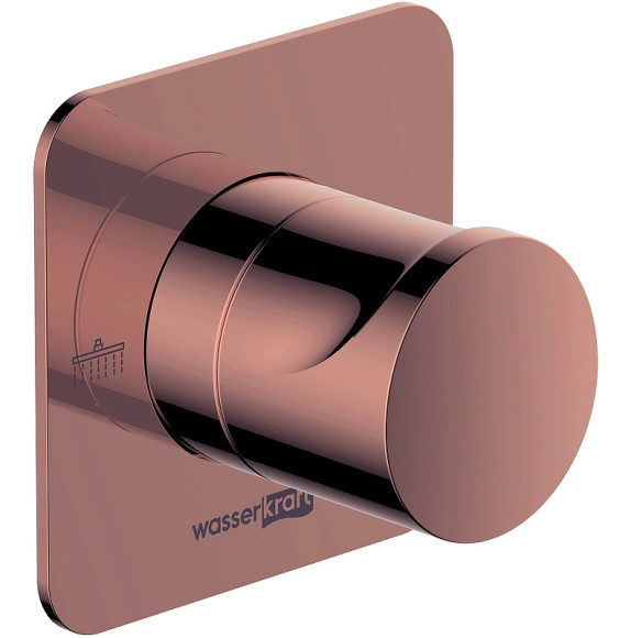Смеситель для ванны WasserKRAFT Asphe A7751.287.289.290.292.291 Розовое золото