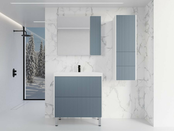 Зеркальный шкаф Style Line Стокгольм 80 ЛС-00002325 Графит софт Зеркальный шкаф Style Line Стокгольм 80 ЛС-00002325 Графит софт