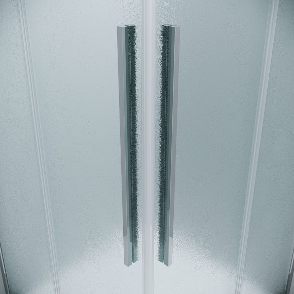 Душевой уголок Grossman Galaxy 100х100 300.K33.01.1010.10.02 профиль Хром стекло шиншилла