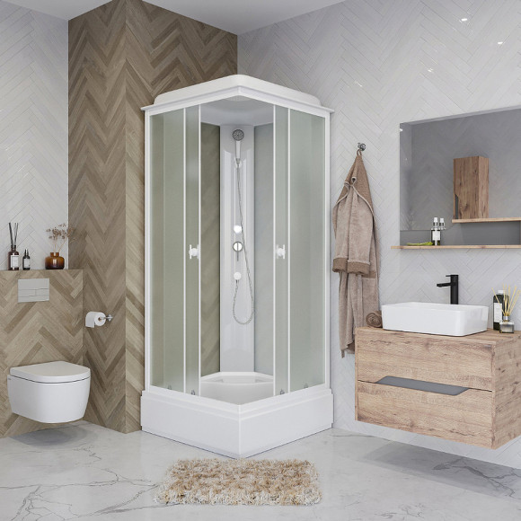 Душевая кабина Niagara Promo 90x90 P90/26Q/MT без гидромассажа Душевая кабина Niagara Promo 90x90 P90/26Q/MT без гидромассажа