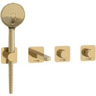 Смеситель для ванны WasserKRAFT Ems A7651.303.305.280.197.207 Золото глянцевое Смеситель для ванны WasserKRAFT Ems A7651.303.305.280.197.207 Золото глянцевое