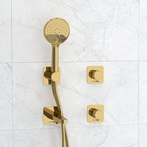 Смеситель для ванны WasserKRAFT Ems A7651.303.305.280.197.207 Золото глянцевое Смеситель для ванны WasserKRAFT Ems A7651.303.305.280.197.207 Золото глянцевое