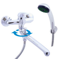 Смеситель для ванны Rav Slezak Sazava SA057.5/1 универсальный Хром