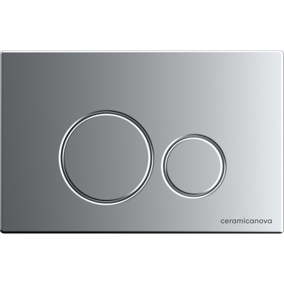 Комплект унитаза с инсталляцией Ceramicanova Forma CN3009_1001M_1000 с сиденьем Микролифт и клавишей смыва Хром матовый