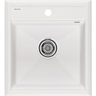 Кухонная мойка Paulmark Stepia 45 PM114651-WH Белая Кухонная мойка Paulmark Stepia 45 PM114651-WH Белая