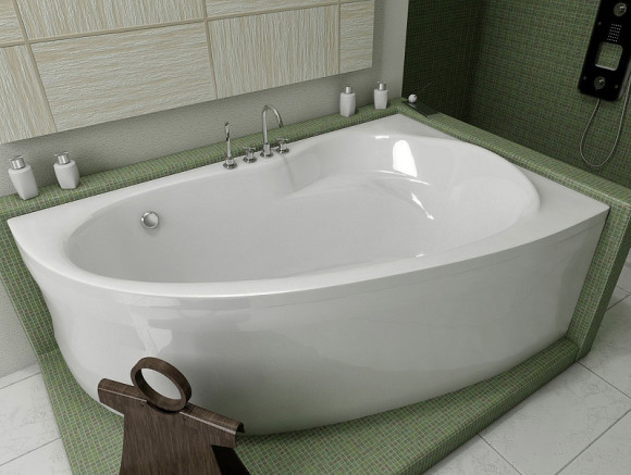 Акриловая ванна Relisan Zoya 140x90 R Гл000001248 без гидромассажа