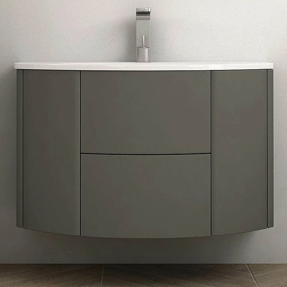 Тумба под раковину Cezares Eden 90 55069 подвесная Grigio talpa opaco